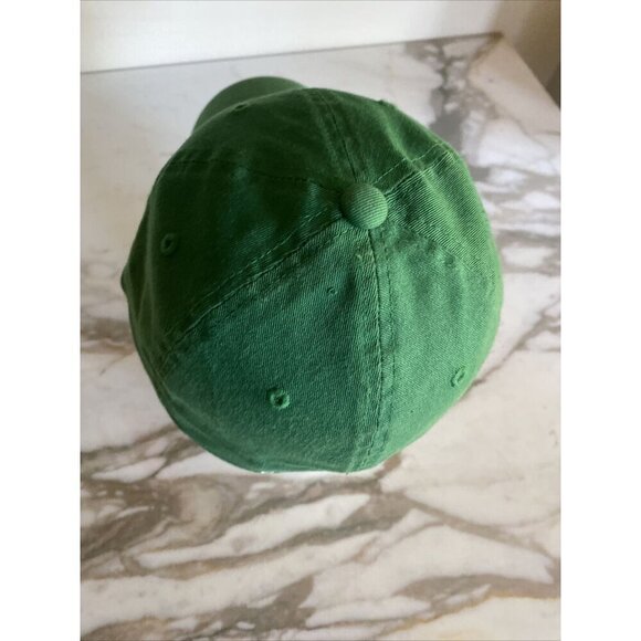 Green Budweiser B Hat Cap One Fit Fitted - Picture 4 of 8